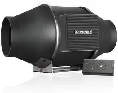 CLOUDLINE S4 4in Inline Duct Fan with speed controller