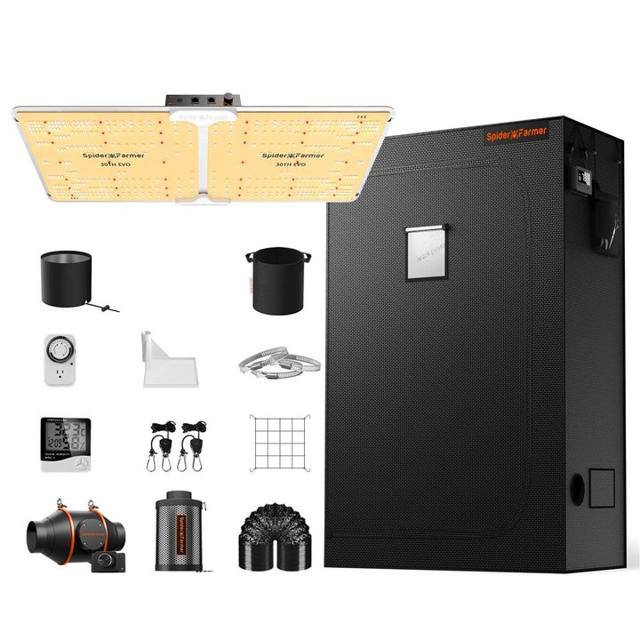 2×4 Complete Grow Tent Kit with Clip Fan (SF2000 200W)