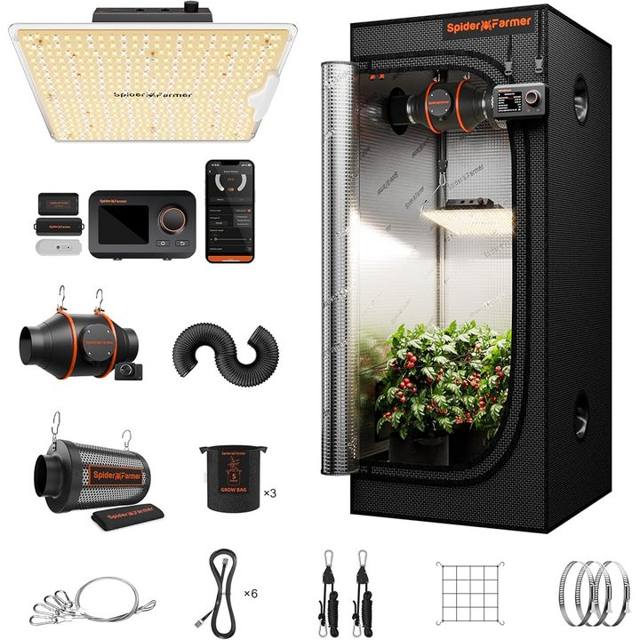 2×2 GGS AC5 Complete Grow Tent Kit (SF1000D 100W)