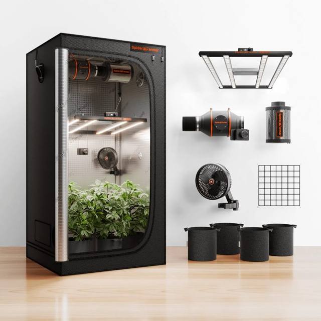 3×3 Complete Grow Tent Kit Pro (G3000 300W)