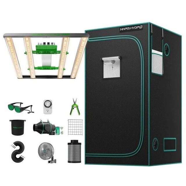 3.3×3.3 Smart Complete Grow Tent Kit with iControl (FC-E3000 300W)