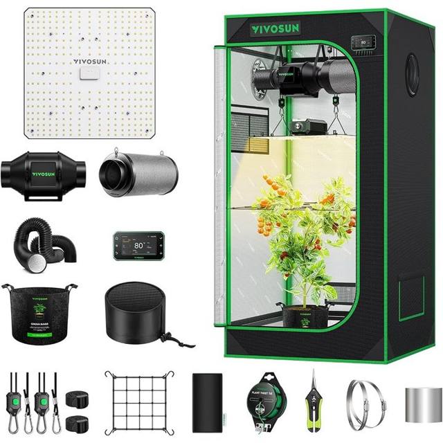 Smart Grow Tent Kit 2×2 (LumaLight 100W)