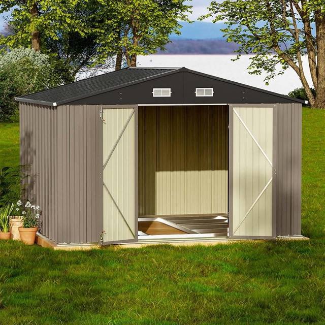 Patiowell 5×3 ft Outdoor Metal Storage Shed