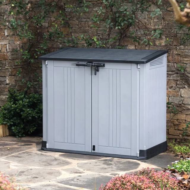 Keter Store-It-Out Prime — 4.3 × 3.7 ft Resin Storage Shed