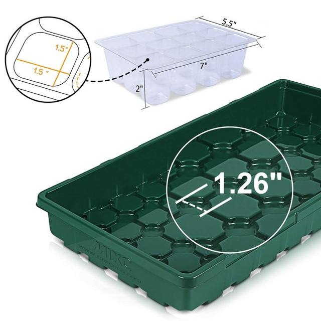 1020 Seed Starter Tray with Humidity Dome Set