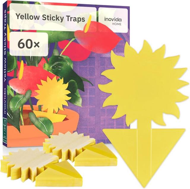 Yellow Sticky Traps — 100 Pack (Boromine)