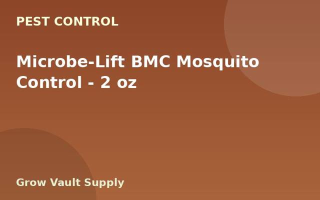 Microbe-Lift BMC Mosquito Control — 2 oz