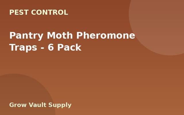 Pantry Moth Pheromone Traps — 6 Pack