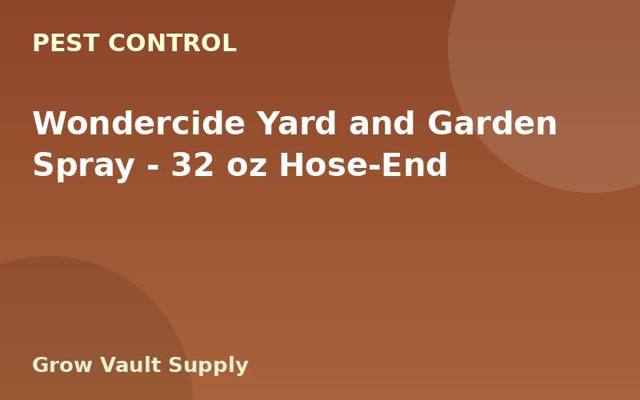 Wondercide Yard and Garden Spray — 32 oz Hose-End