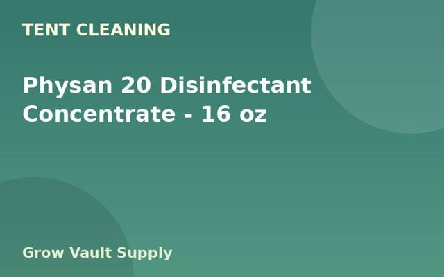 Physan 20 Disinfectant Concentrate — 16 oz
