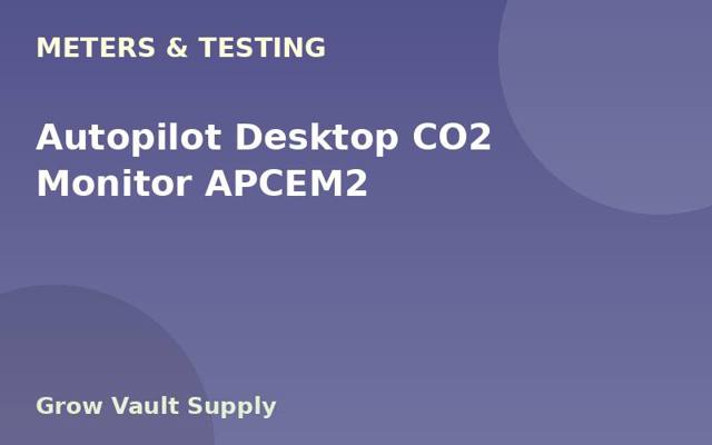 Autopilot Desktop CO2 Monitor APCEM2