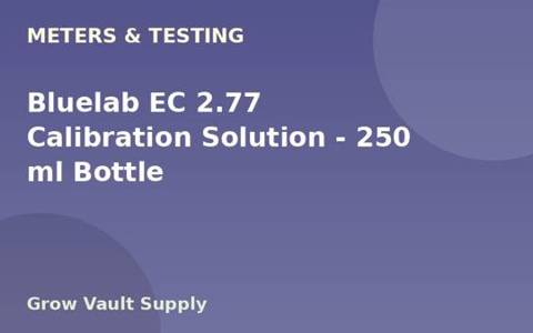 Bluelab EC 2.77 Calibration Solution — 250 ml Bottle
