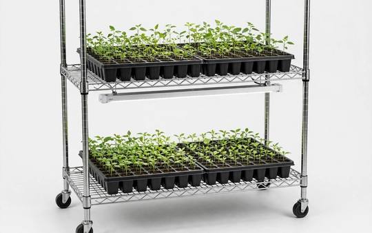 Clone Shelf Light Stand — 2 Tier
