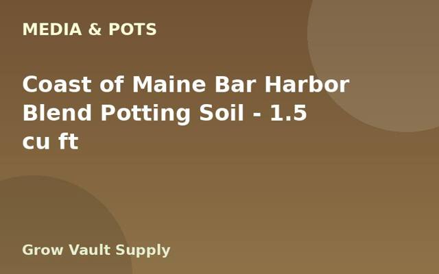 Coast of Maine Bar Harbor Blend Potting Soil — 1.5 cu ft