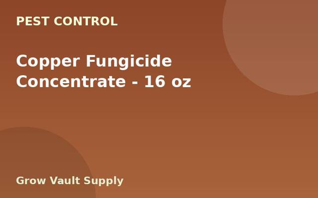 Copper Fungicide Concentrate — 16 oz