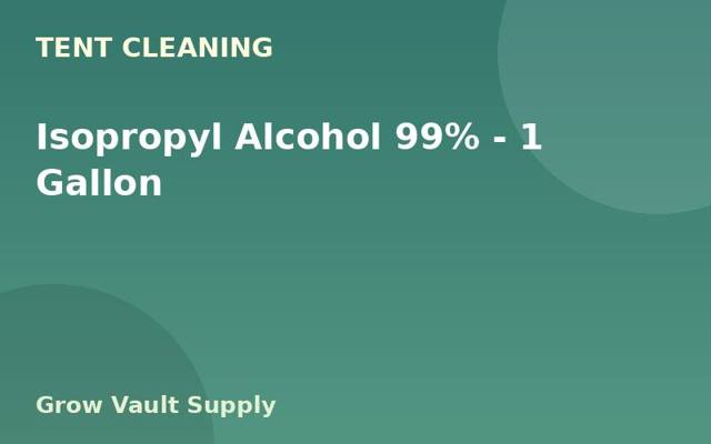 Isopropyl Alcohol 99% — 1 Gallon