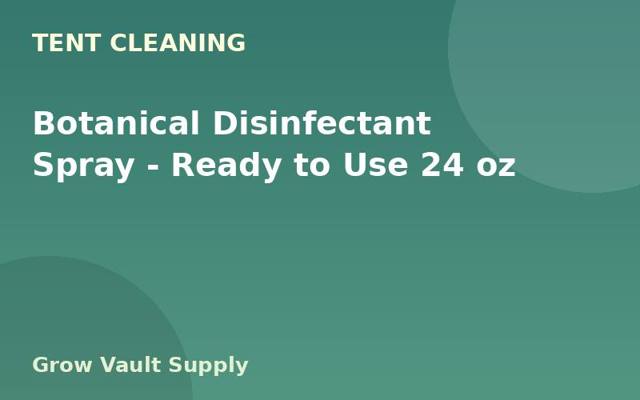 Botanical Disinfectant Spray — Ready to Use 24 oz