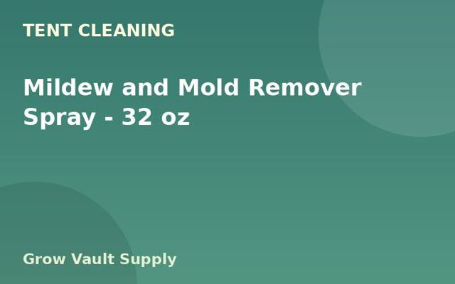 Mildew and Mold Remover Spray — 32 oz