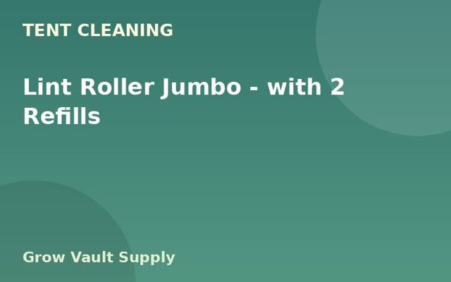 Lint Roller Jumbo — with 2 Refills