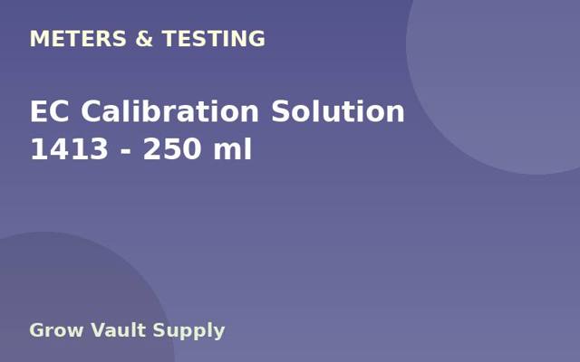 EC Calibration Solution 1413 — 250 ml