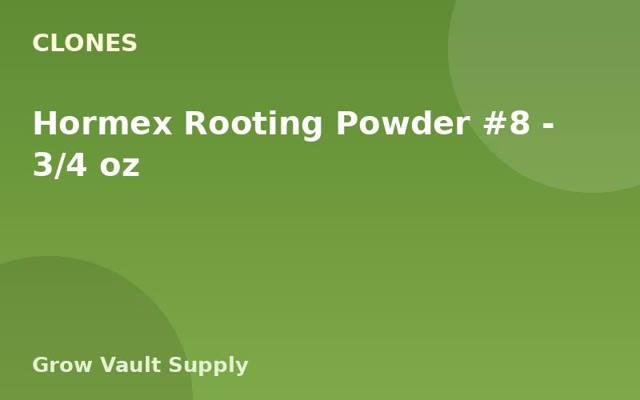 Hormex Rooting Powder #8 — 3/4 oz